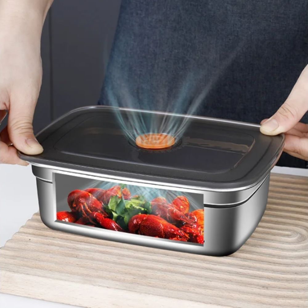 Kitchen Appliances Refrigerators - Kotak Pengawetan Baja Tahan Karat Portabel,