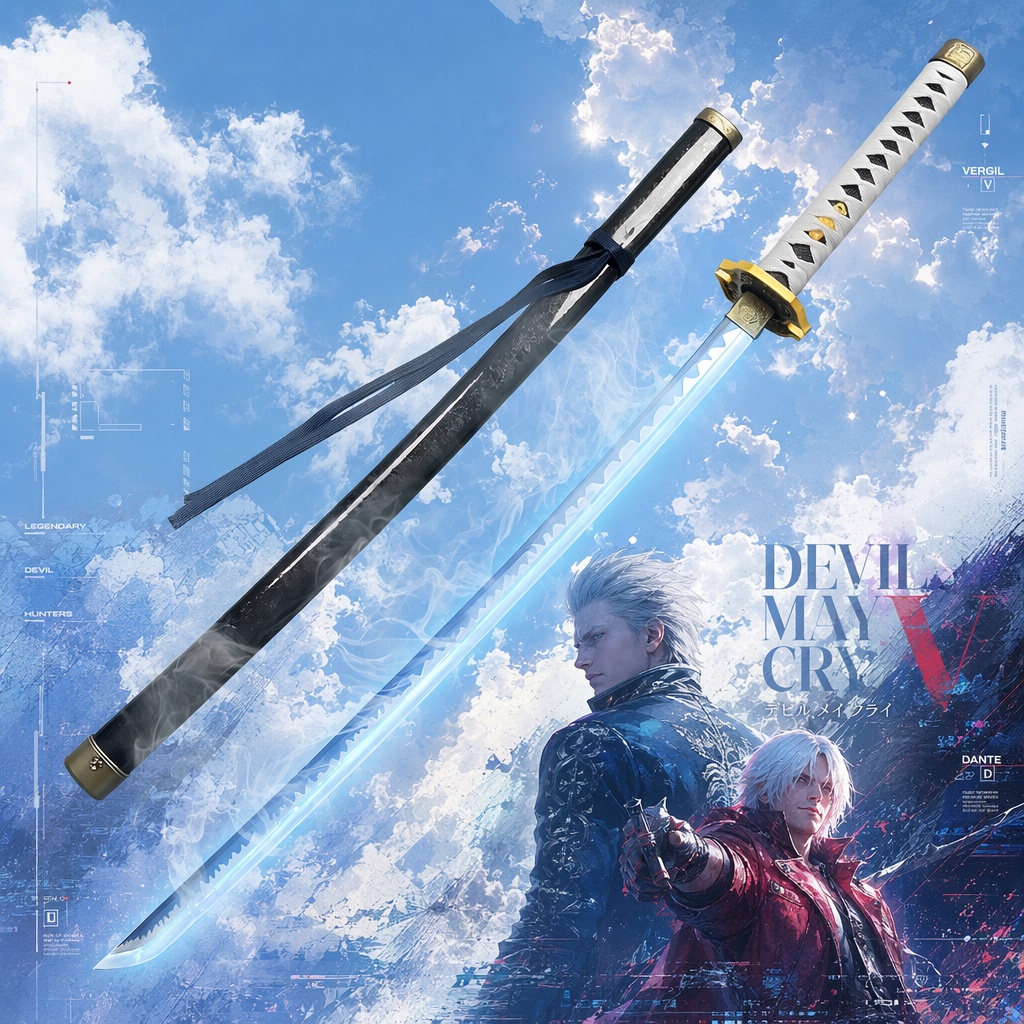 Kitchen Appliances Ninja - Pedang Katana Vergil Devil May Cry