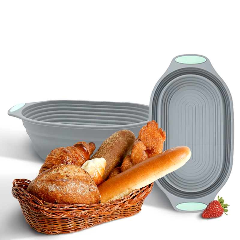 Kitchen Appliances Brand - 1 Buah Keranjang Fermentasi Roti Silikon