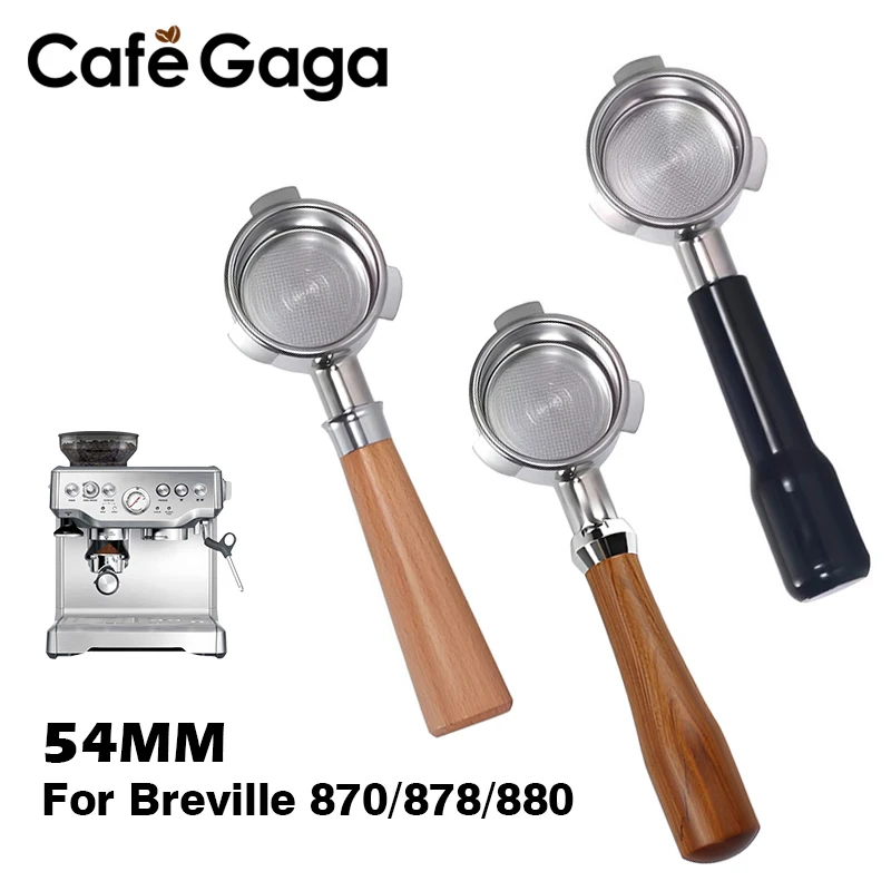 Breville Espresso Bes870 - 54Mm Portafilter Kopi Tanpa Dasar Telanjang