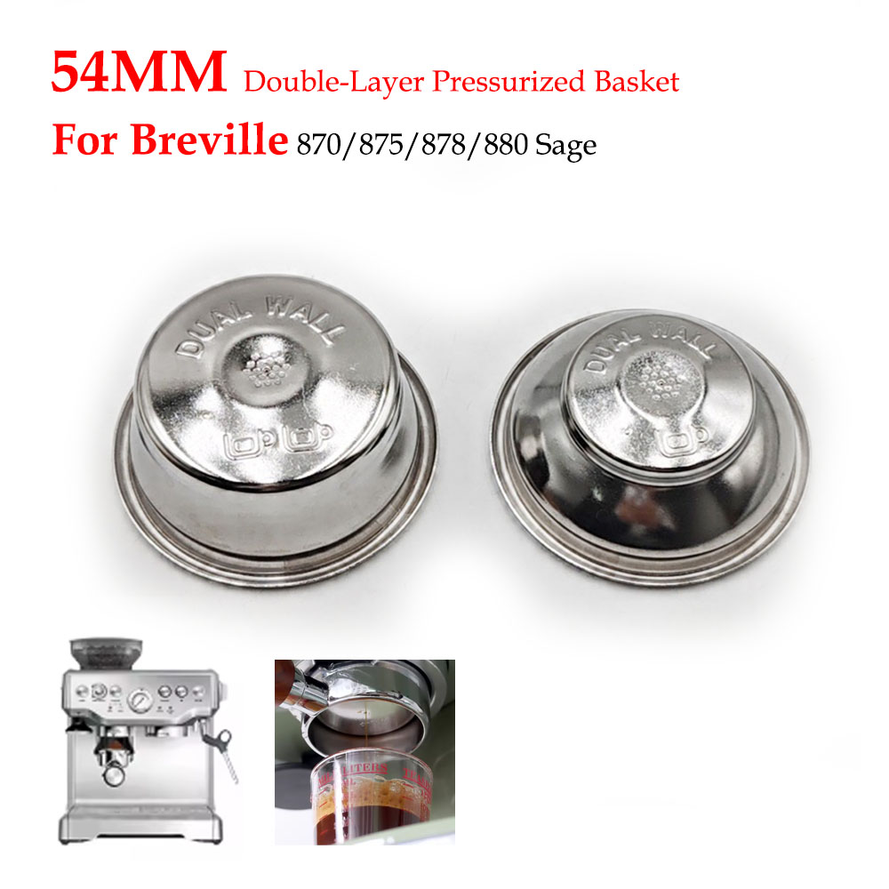 Breville Espresso Bes870 - Keranjang Filter Bertekanan Dua Lapis 54Mm
