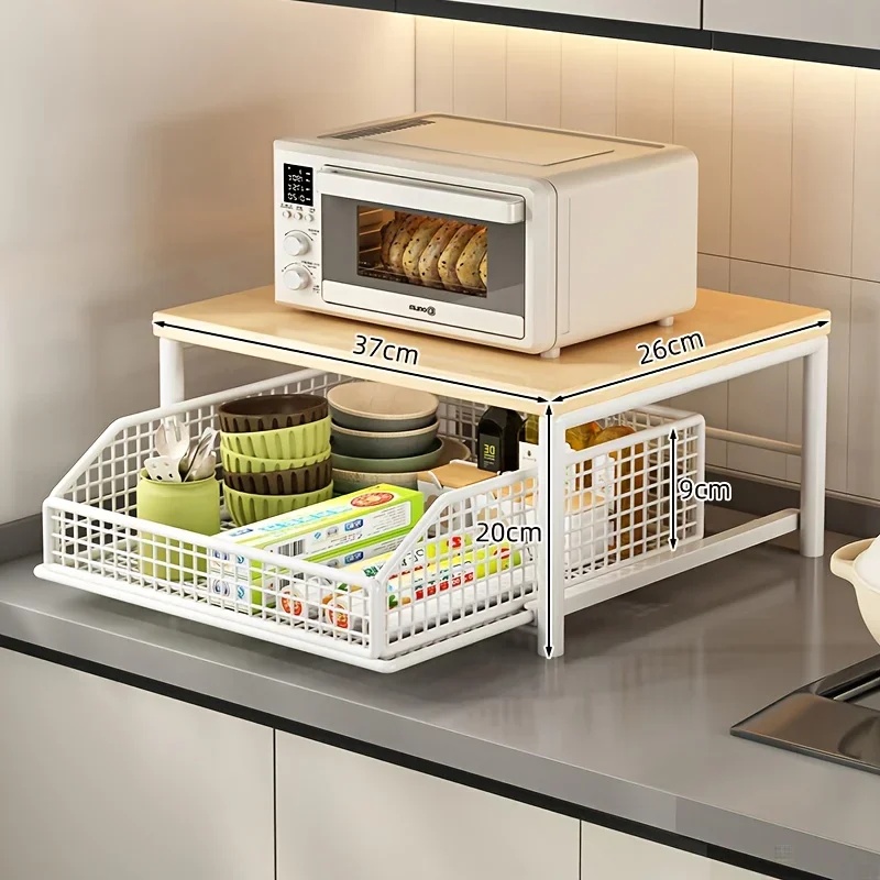 Rak Oven Microwave Modern, Org - Kitchen Appliances Countertop ulasan dan harga