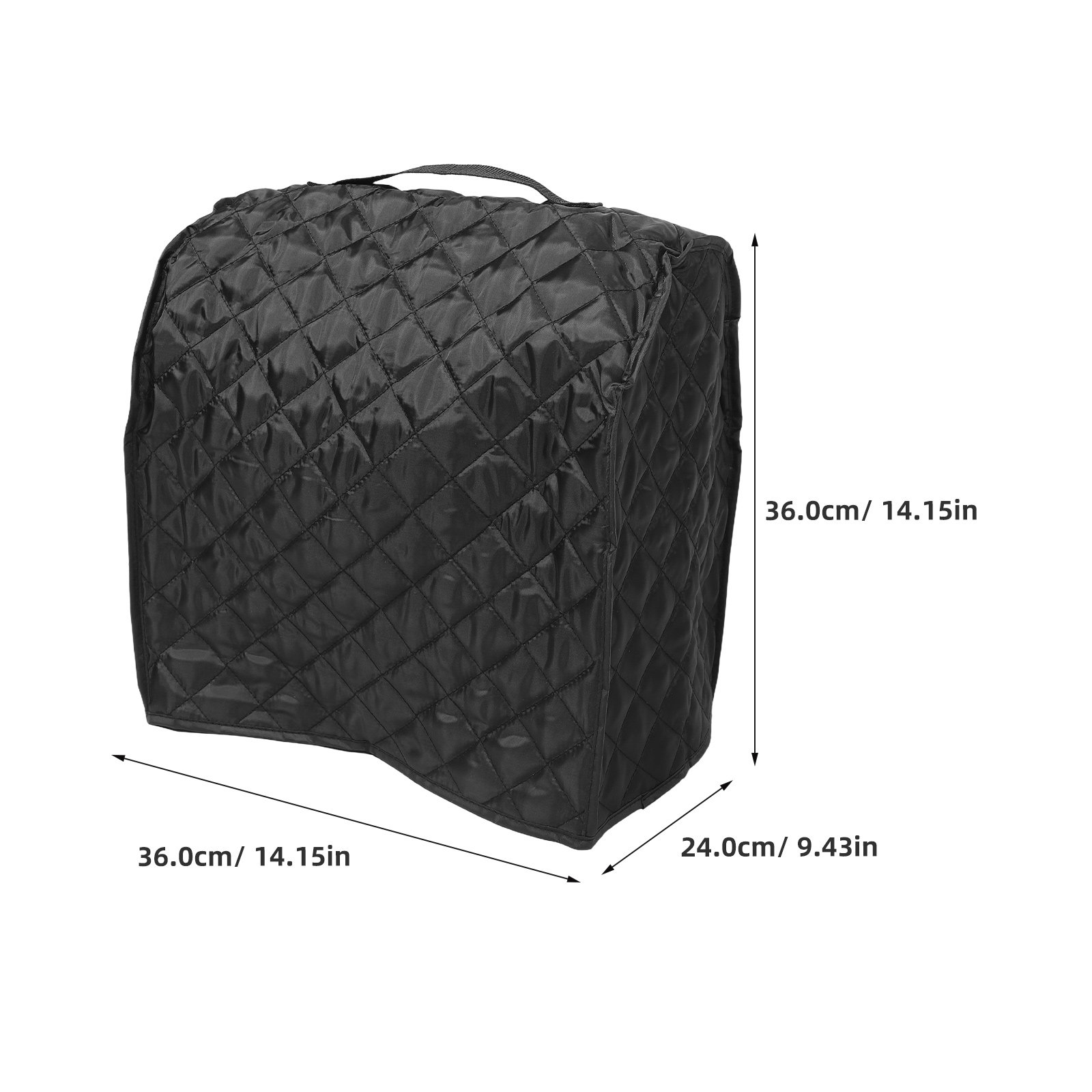 Penutup Debu Hitam untuk Mixer - Kitchen Appliances Countertop ulasan dan harga