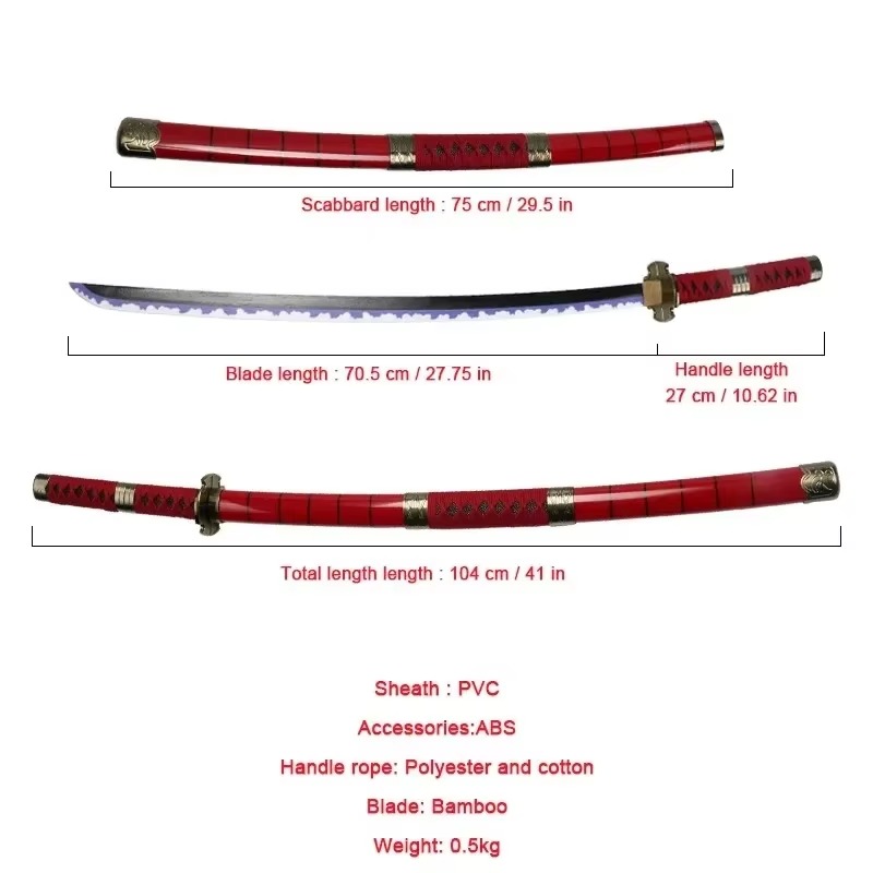 Pedang Katana Roronoa Zoro 40  - Kitchen Appliances Ninja ulasan dan harga