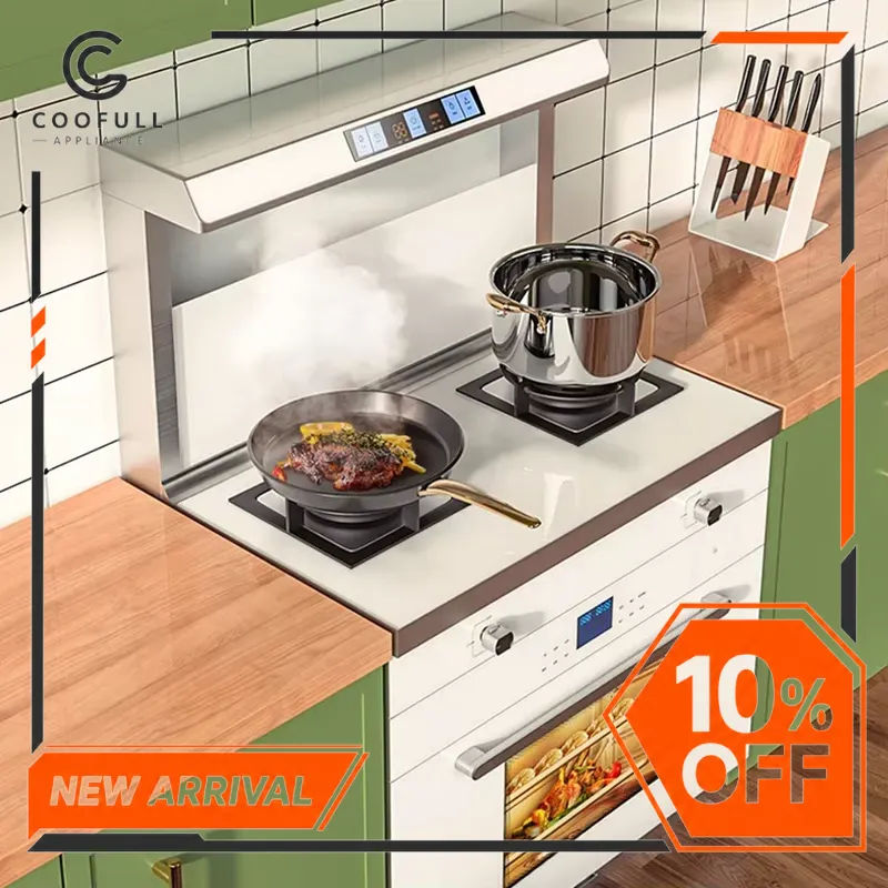 Kompor Oven Terintegrasi Putih - Kitchen Appliances Built In ulasan dan harga