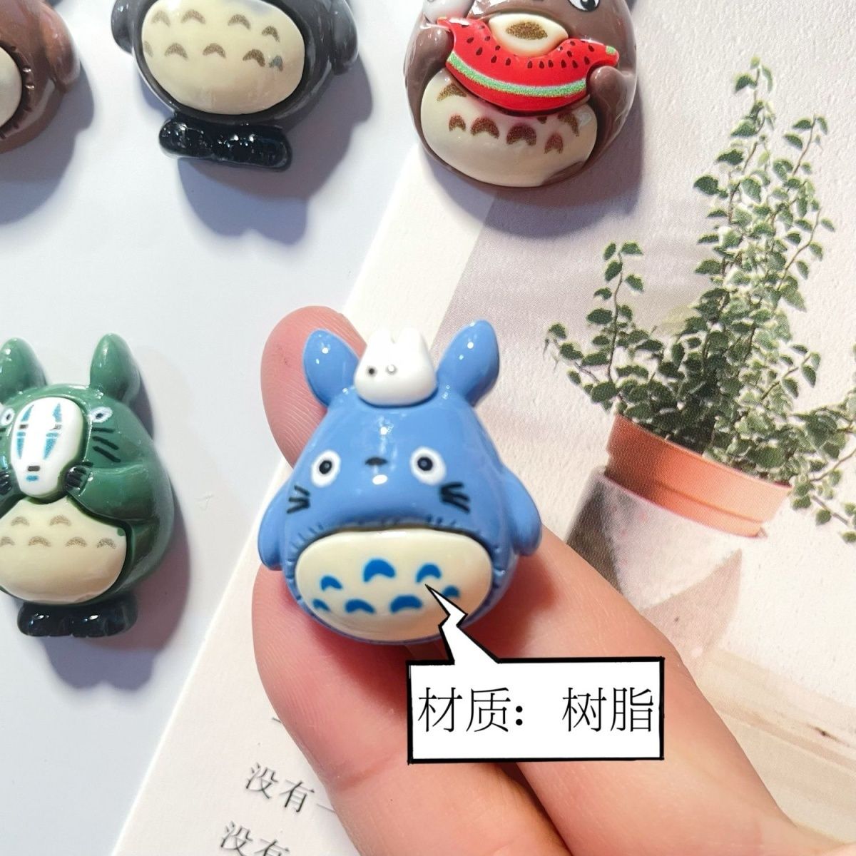 Magnet Kulkas Resin Anime Toto - Kitchen Appliances Refrigerators ulasan dan harga